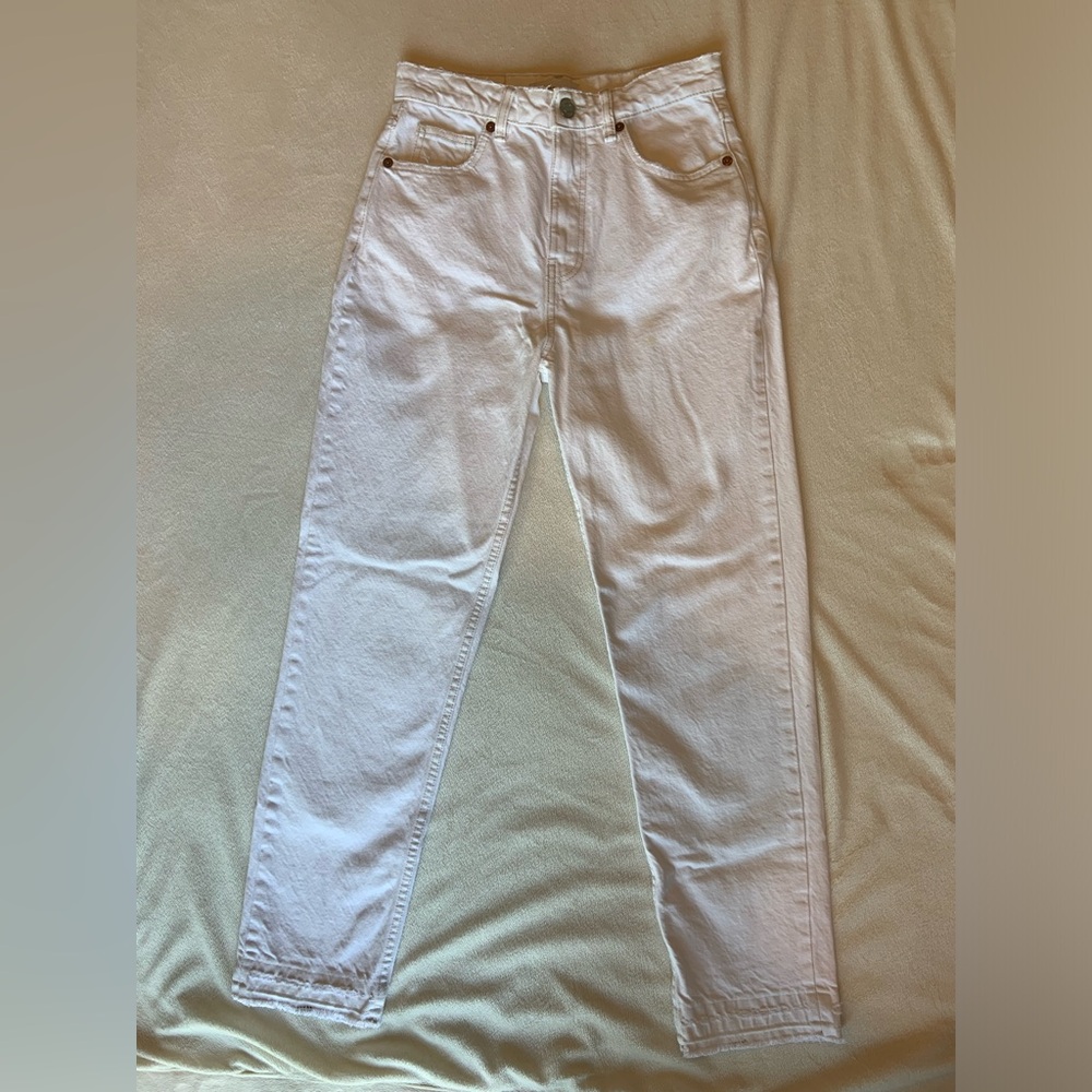 ZARA White Jeans